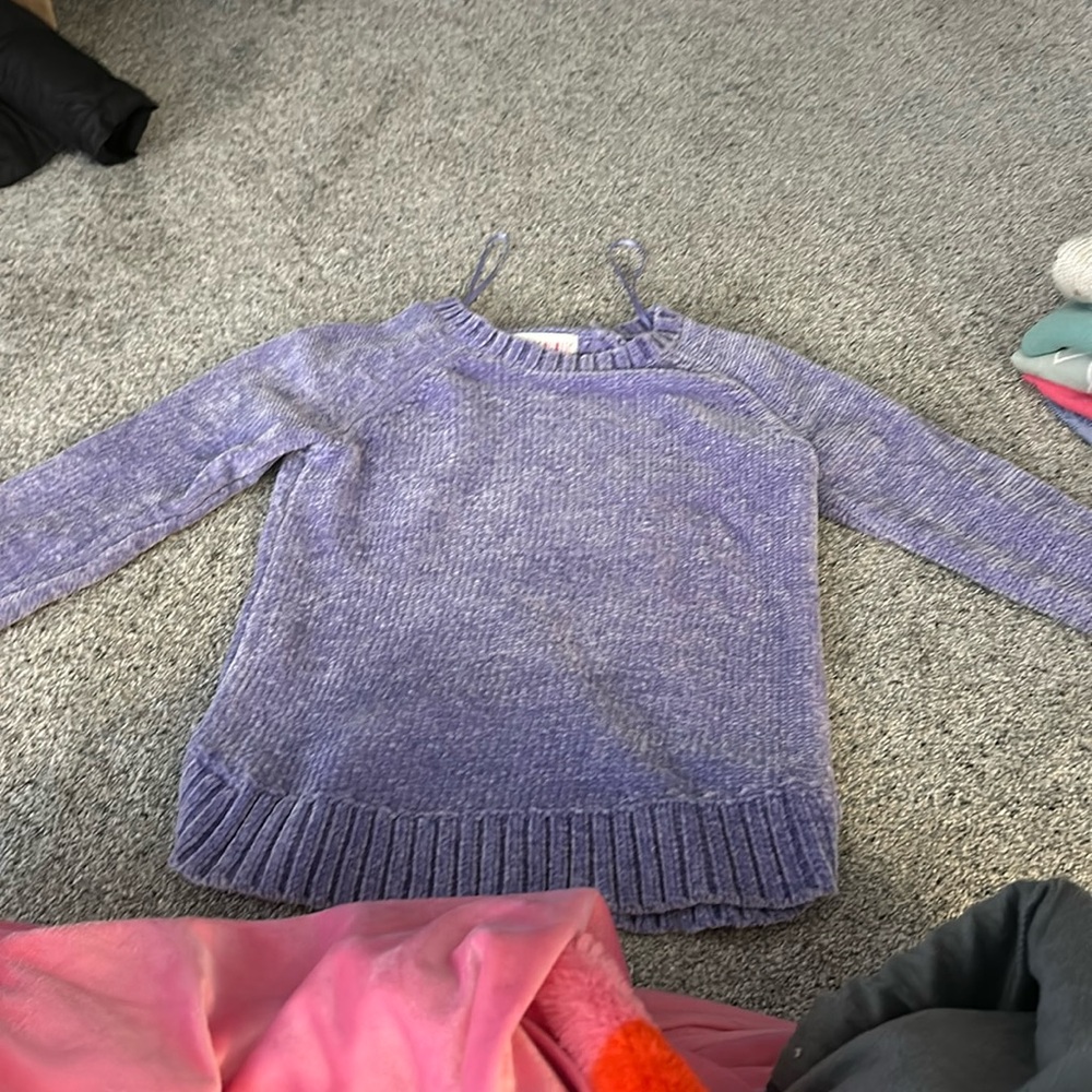 Purple sweater